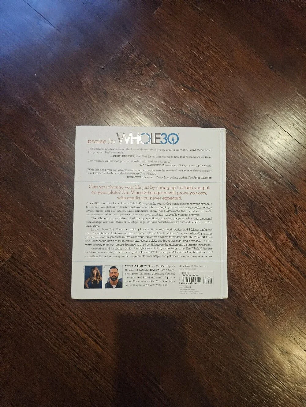 Whole 30 Cookbook by Melissa Hartwig and Dallas Hartwig